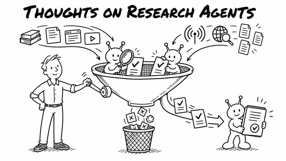 Thoughts on Research Agents